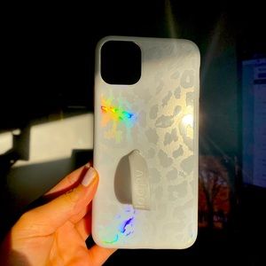 SOLD!! - Loopy iPhone Case - iPhone 11 Pro Max - White Leopard